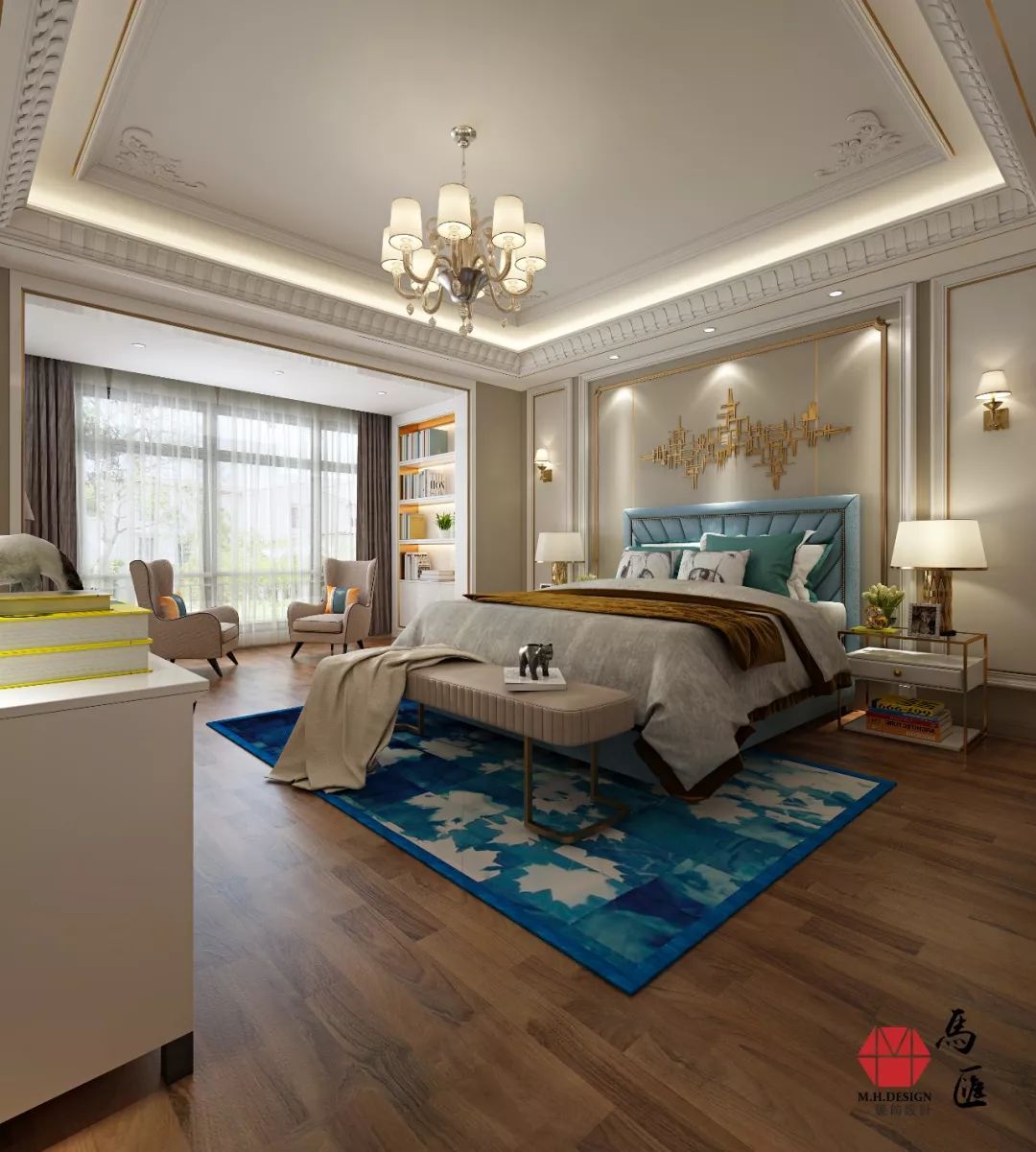 马汇设计 | 专属卧室，温馨舒适的空间艺术-39