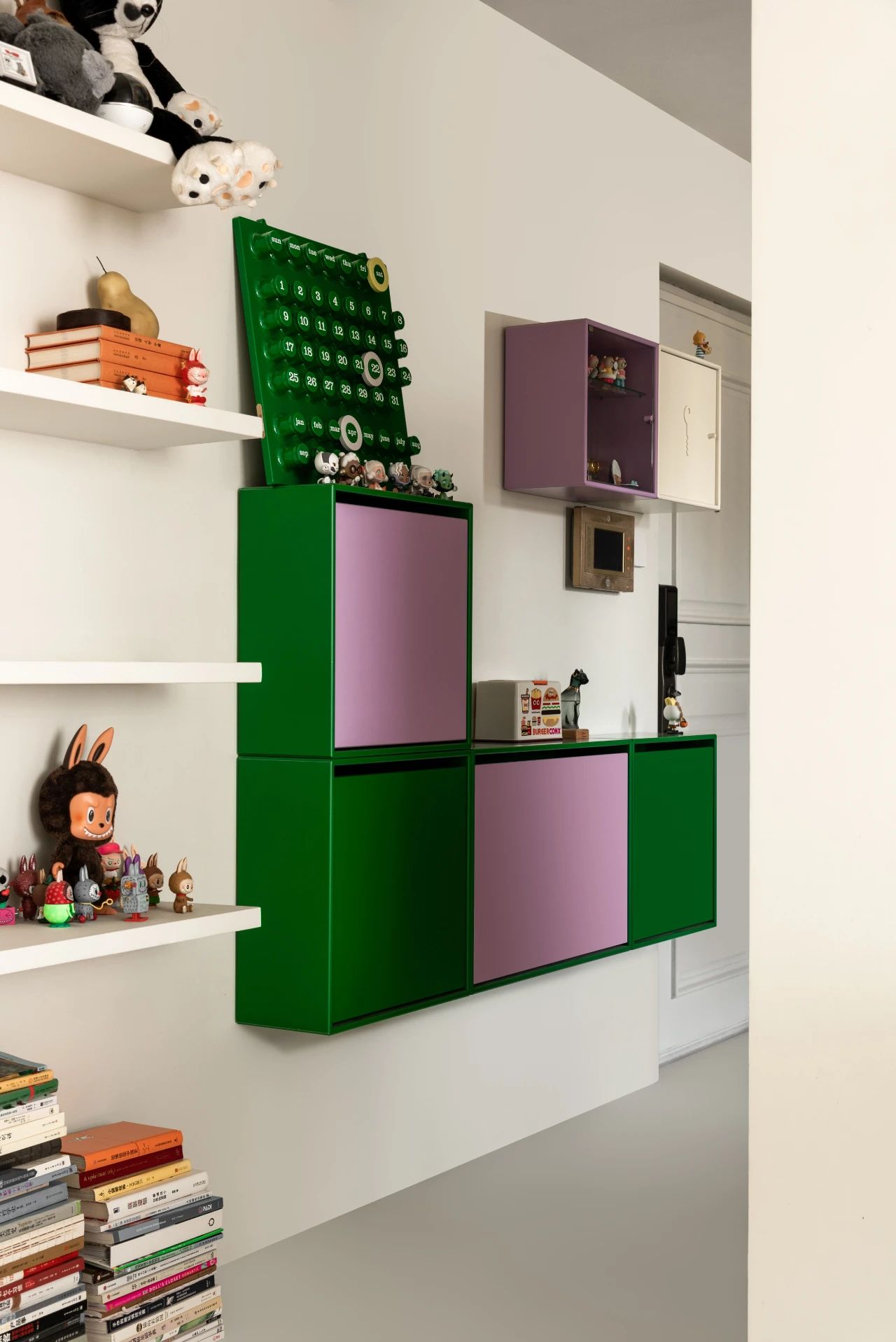 氧气空间 · 孟菲斯艺术元素注入现代独居女孩空间丨中国北京丨安之见舍空间设计事务所-17