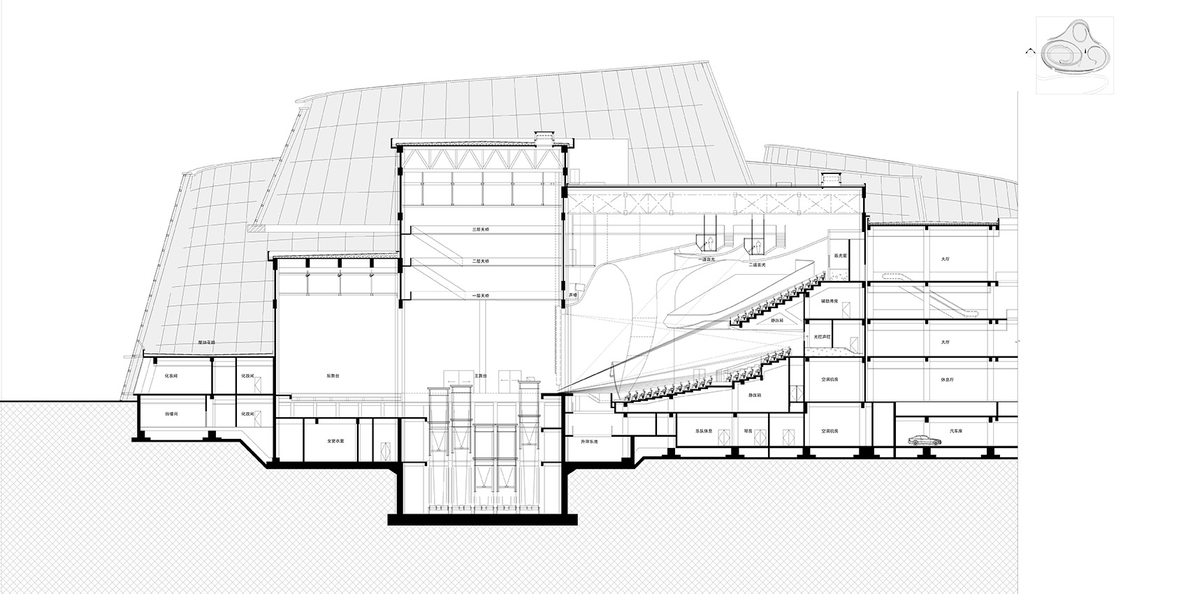 安徽阜阳大剧院丨中国阜阳丨清华大学建筑设计研究院（THAD）-51