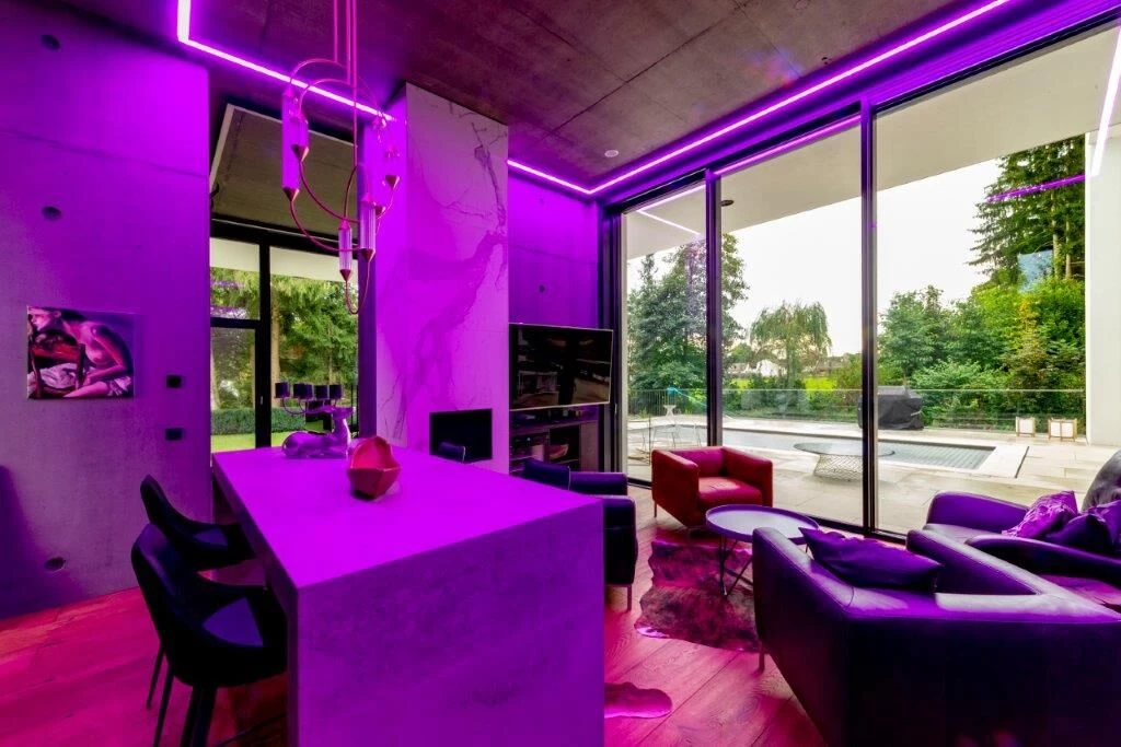 Bauhaus Villa with car lift-57