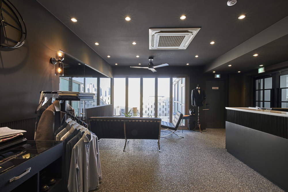 25 平现代男装店，极简黑白色调的魅力-4