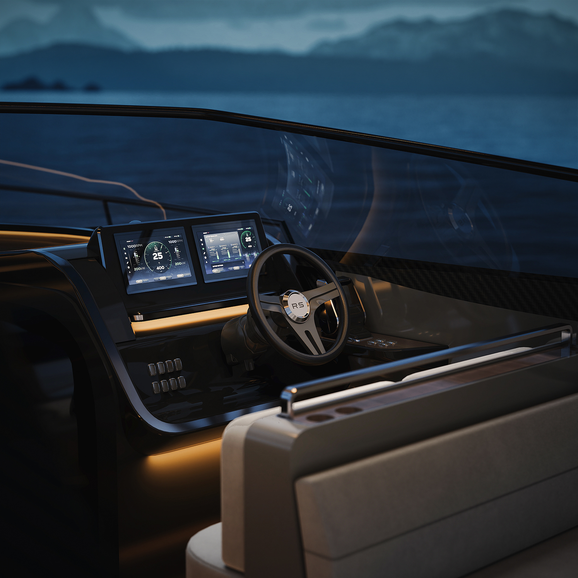 Notte 26 英尺船设计丨RSantos-15