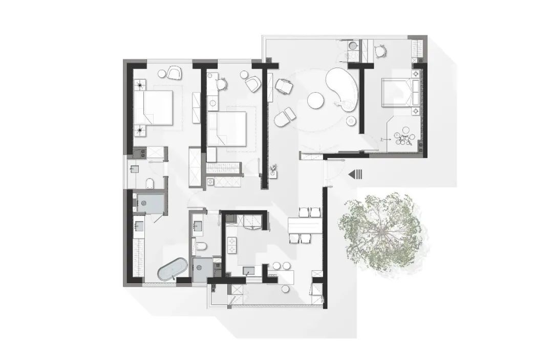 段峰打造现代简约家居-14