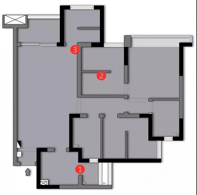 36万元三居118平米装修案例·Chic墨绿,怀旧复古屋丨欢乐佳园装饰-11