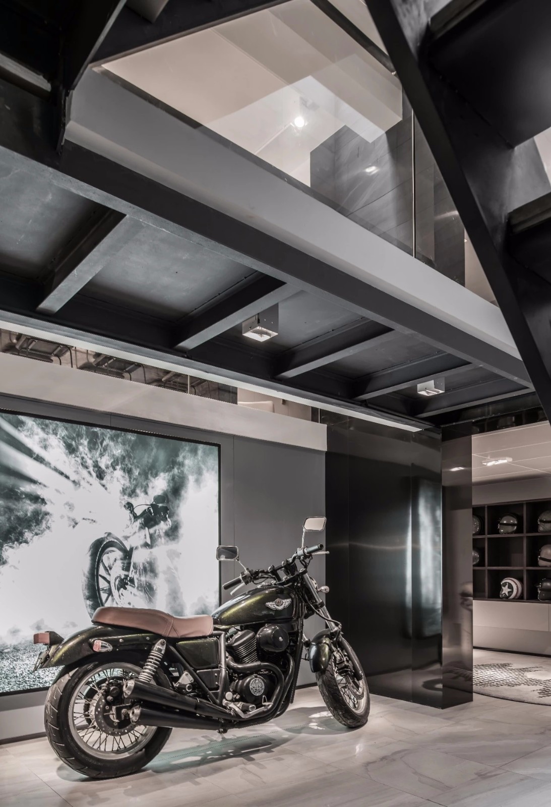 南京宝华山南麓高级灰现代风别墅设计-28