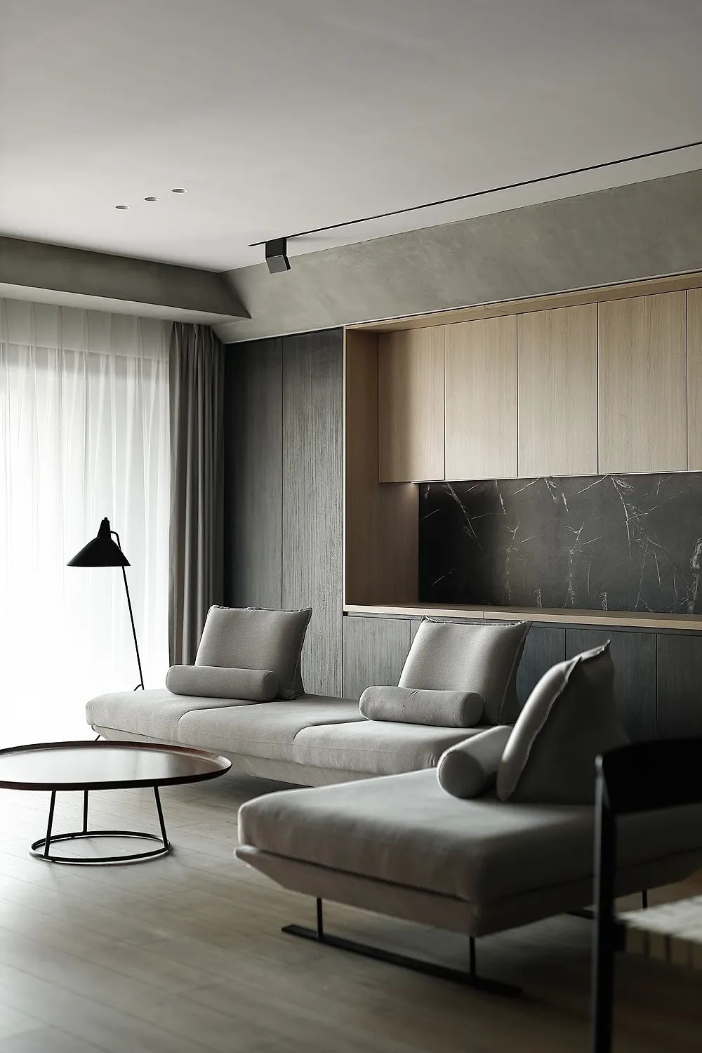 隐于都市的木色温柔 · 涵瑜设计别墅-9