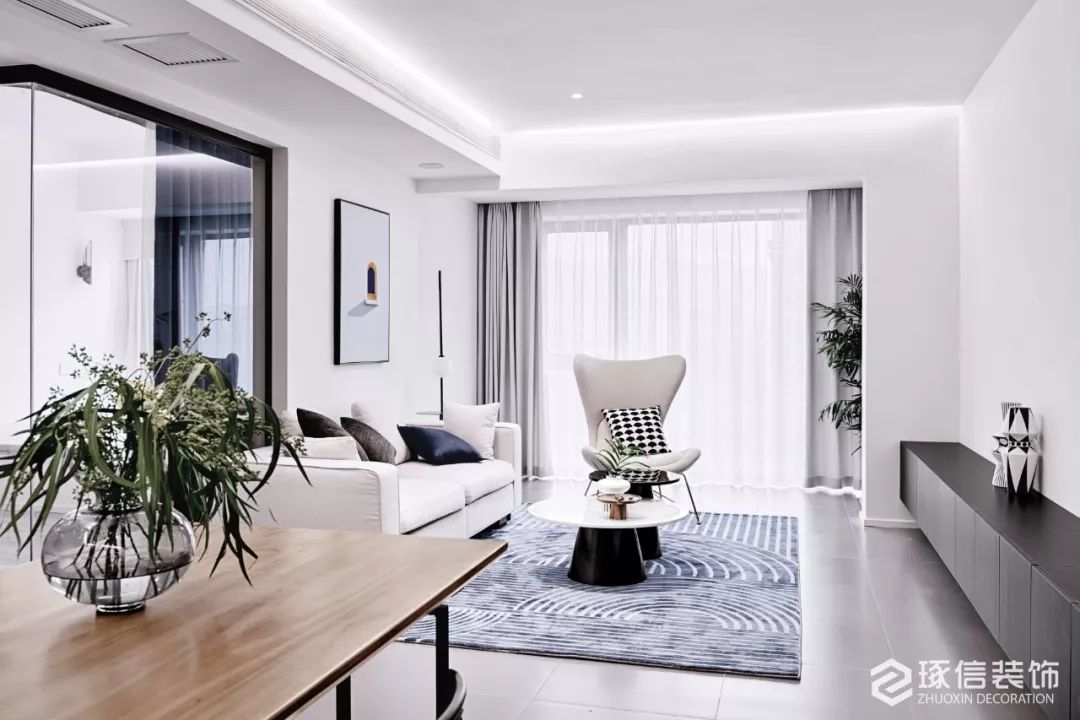 宝嘉花与山 | 简约开放式空间，诠释舒适生活-12