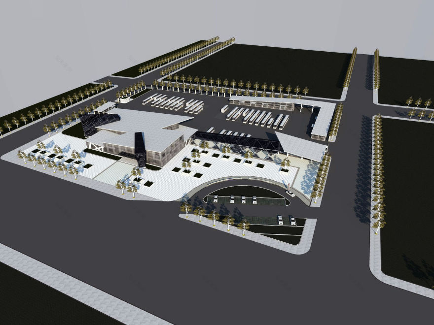 Coach station design(永川长途汽车站设计)丨中国重庆丨Bonan Zhu-18