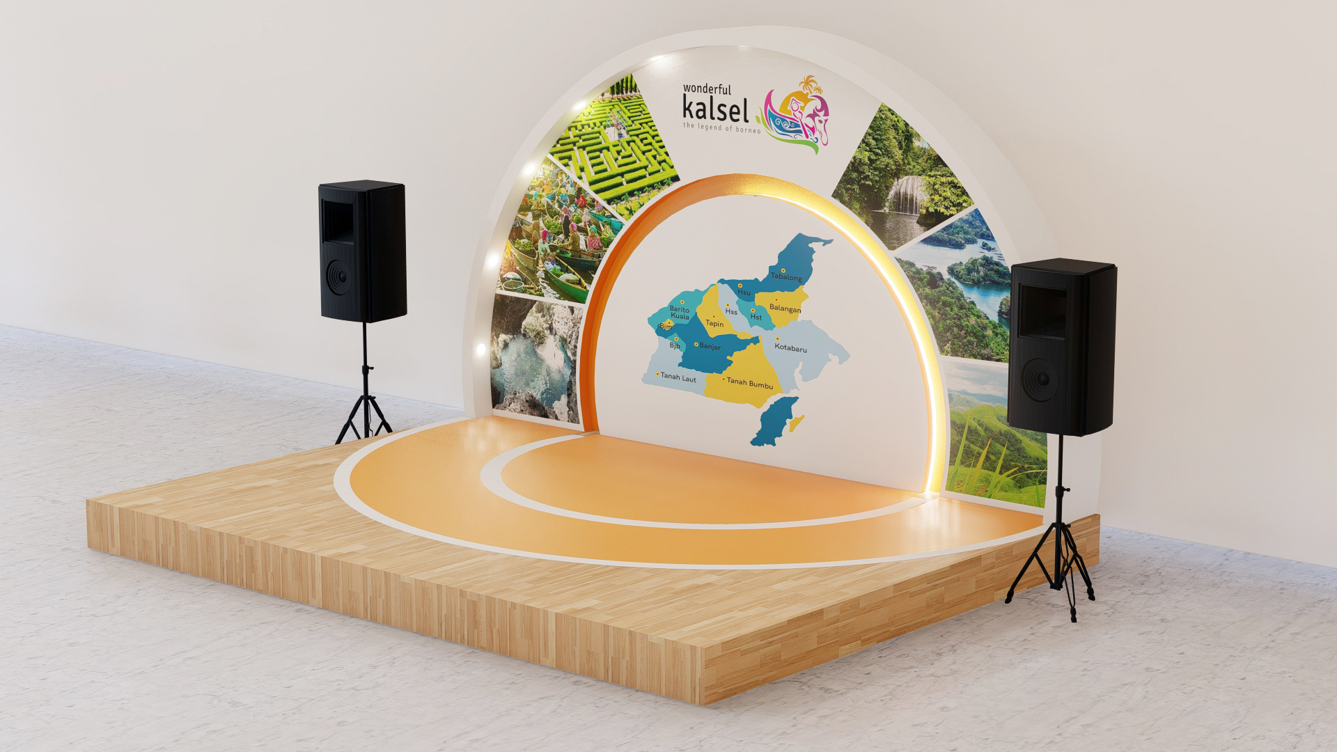 Mini Stage Design Kalsel @2023-9