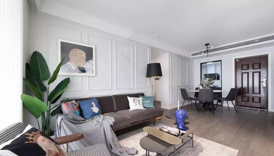 96㎡现代北欧风大套间,温馨时尚家居设计-29