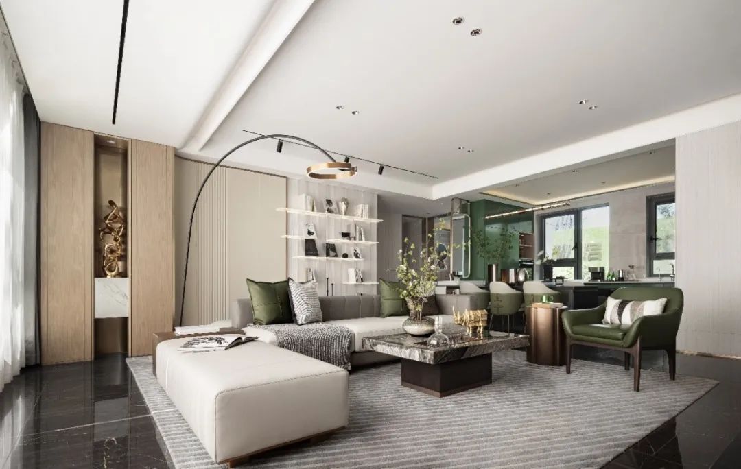 济南银丰国泰江悦项目样板间127户型丨中国济南丨万景百年室内设计-11