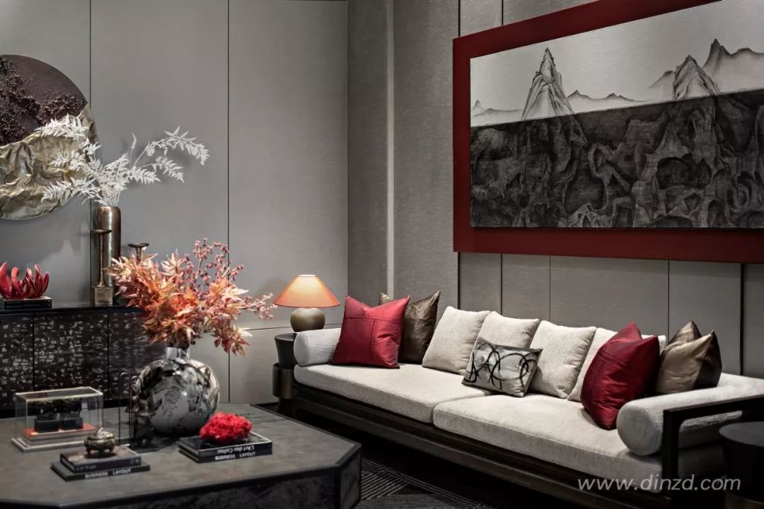 天津津门大院售楼处 | 古韵墨色与现代材质的完美融合-49