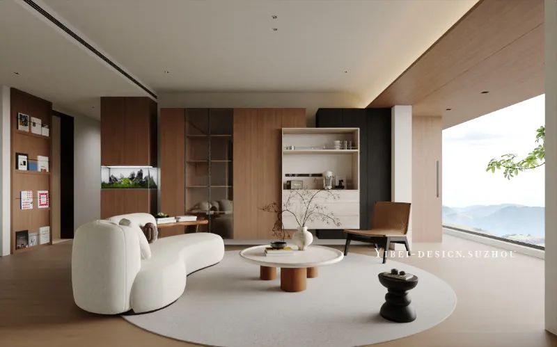 为家注入呼吸感 家装设计丨中国苏州丨YIBEI DESIGN SUZHOU-2