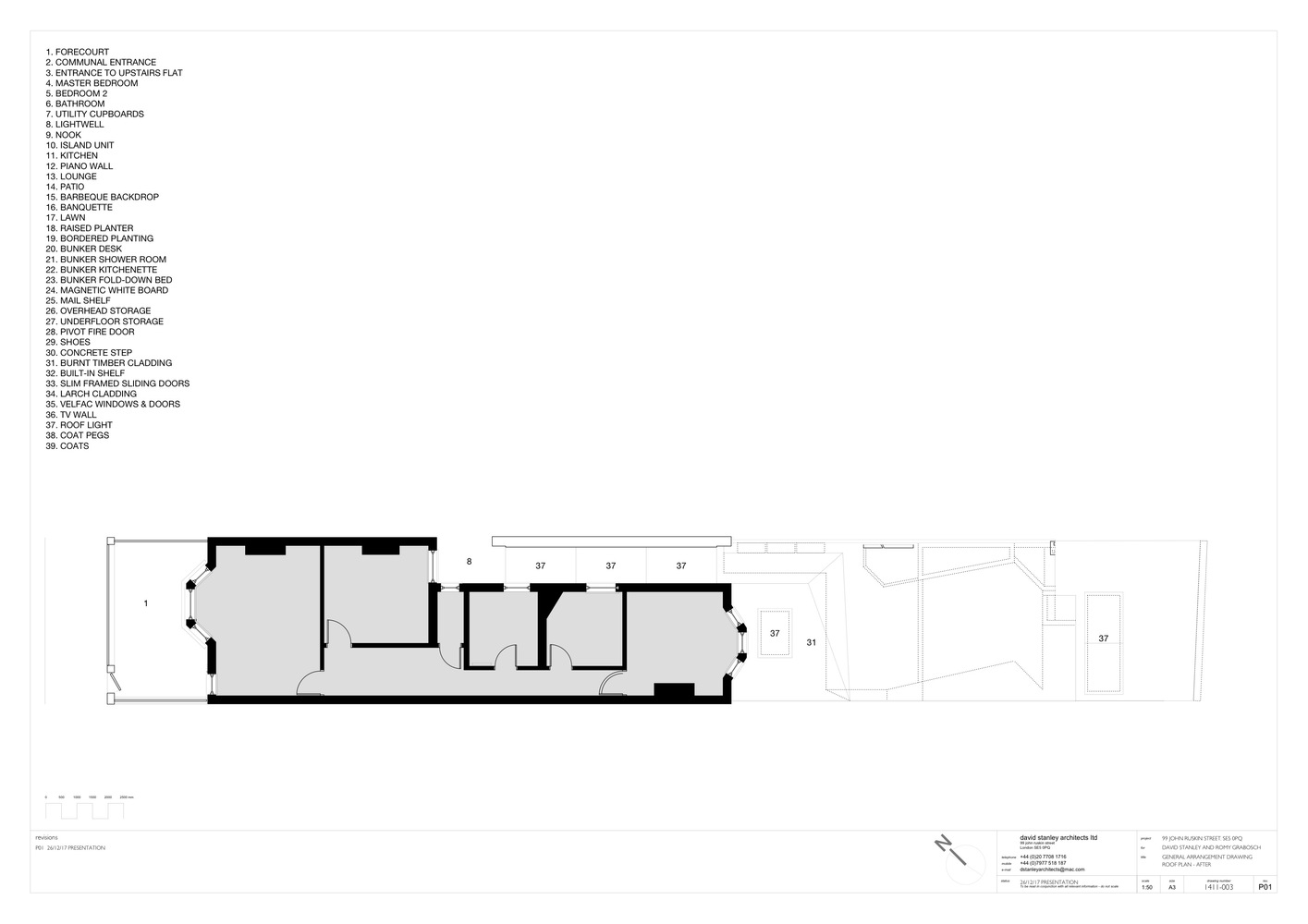 伦敦 80 平米住宅变身记——灵活空间与花园景观的完美融合-50