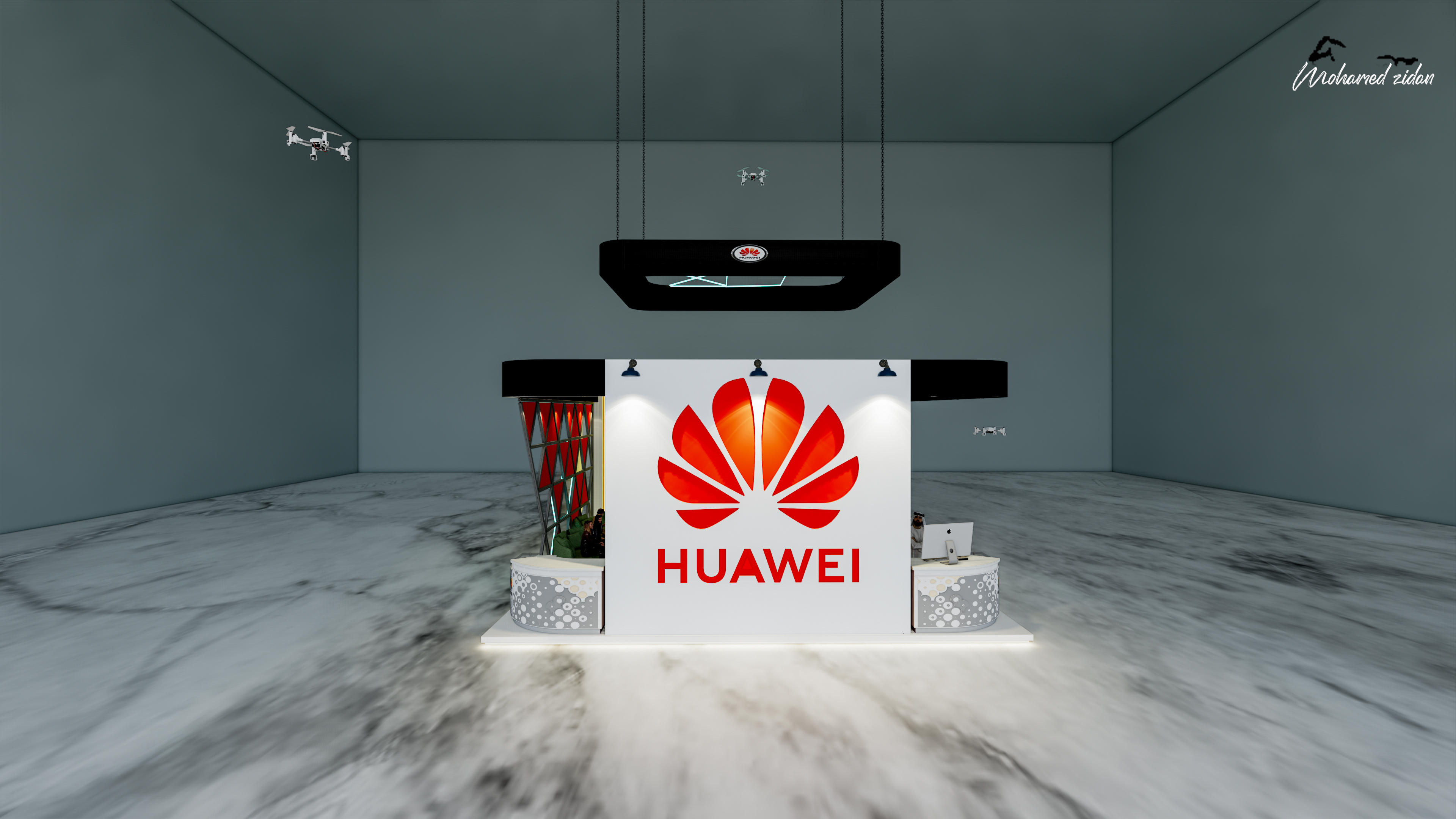 华为展览丨沙特阿拉伯丨Mohamed Zidan-9