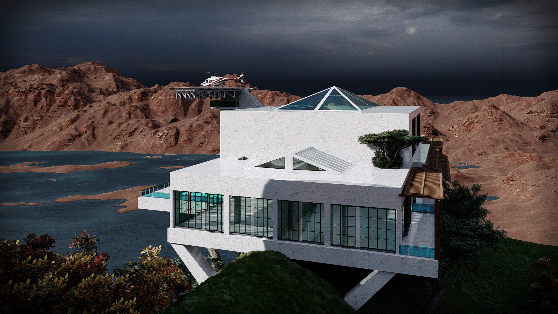 悬挂式别墅内部丨IsraelJerusalem丨Hazem Darwish-2