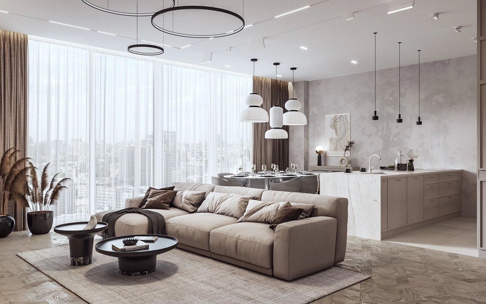 海景顶层公寓丨阿塞拜疆丨One to One Architecture & Design-13