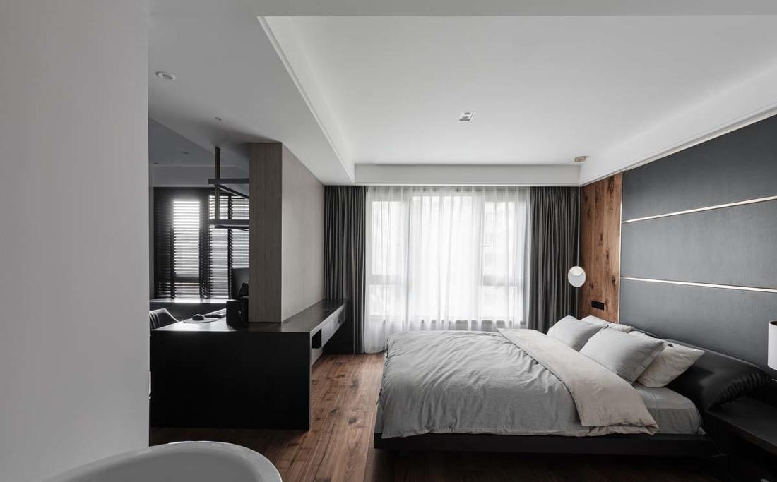 李大脓的金融岛家居设计 | 套二变套四,实用与高级并存-24