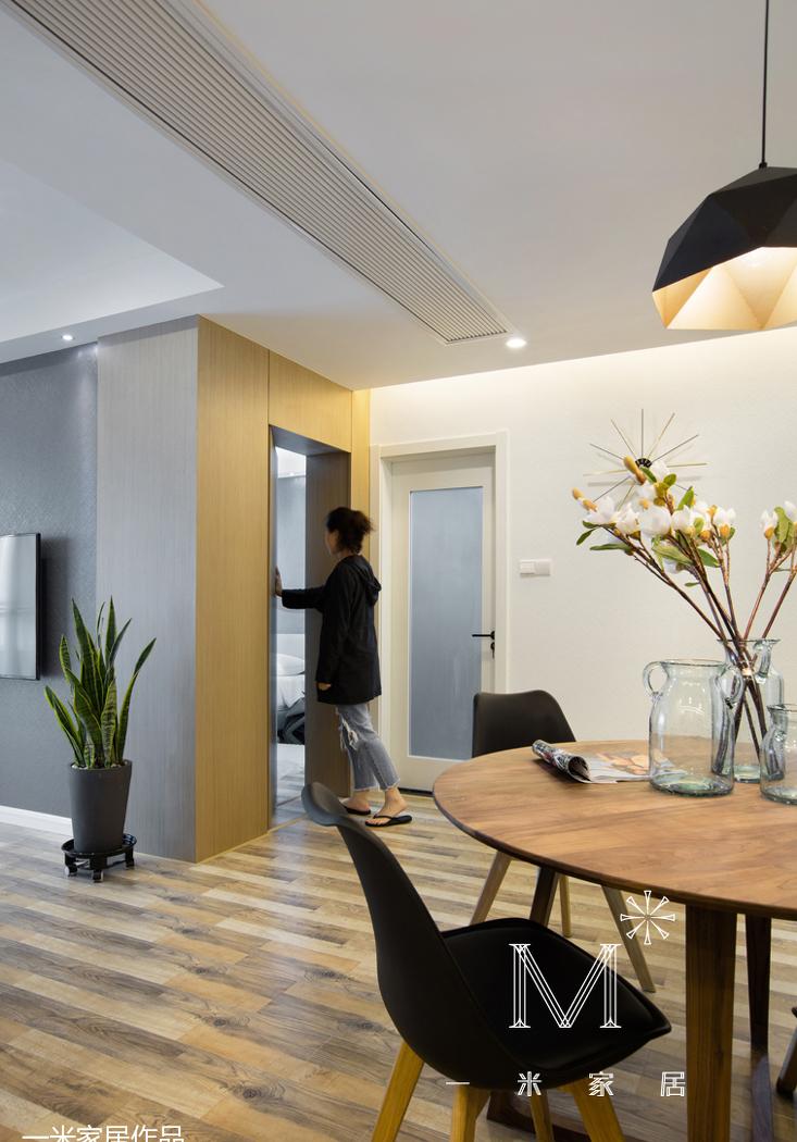 公寓丨【一米家居】 ◣赏味黑白◥ 89㎡现代-7