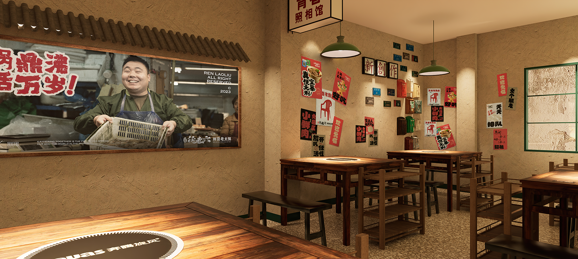 任老六·定海古城店丨中国舟山丨魔戏空间设计-51