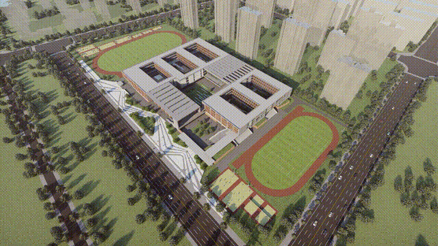 厚石设计丨安徽 九年一贯制学校 建筑设计 丨中国安徽-13