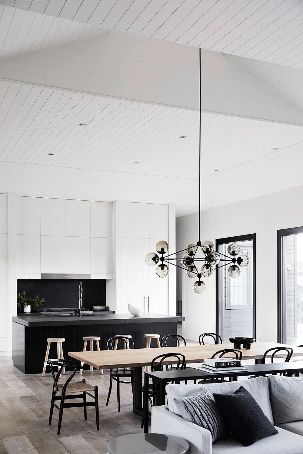 黑白别墅丨澳大利亚丨Studio Griffiths-12