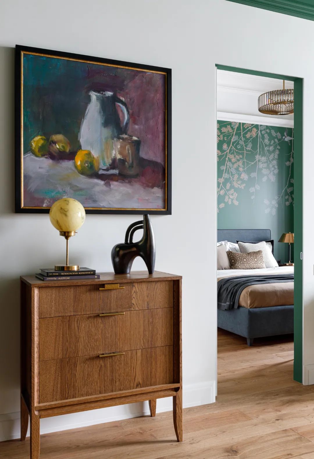 复古绿意公寓设计丨Georgy Lobzhanidze-6