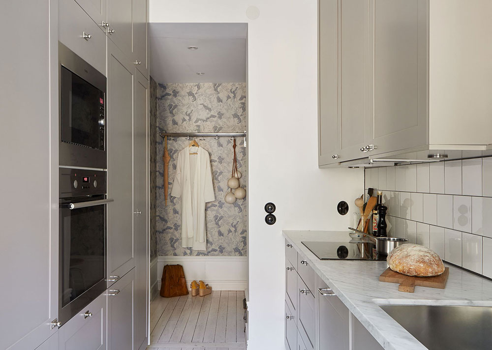 瑞典 66 平米公寓 | 绿意盎然的自然主题设计-8