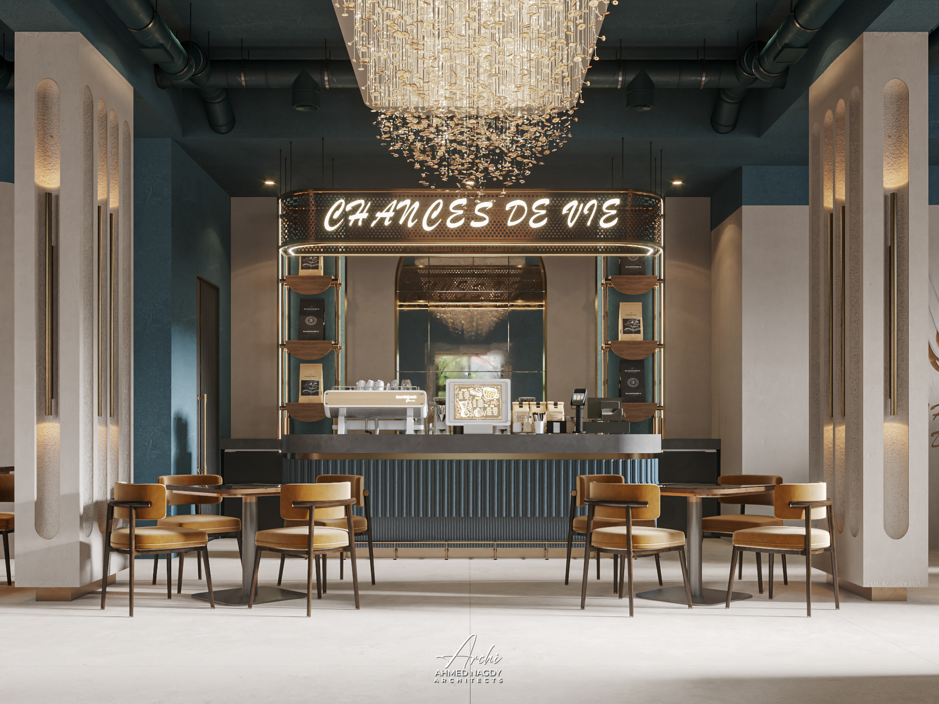 Chances De Vie 咖啡店设计丨沙特阿拉伯吉赞-4