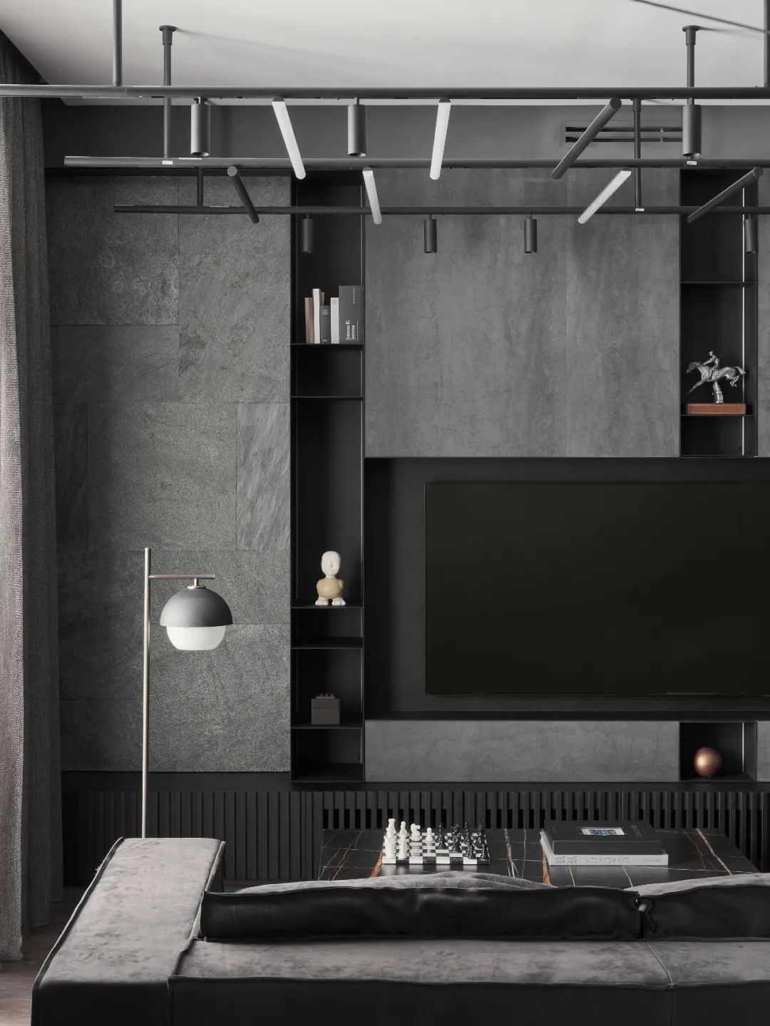 奶油色调的现代空间设计丨俄罗斯圣彼得堡丨DE&DE Studio-64