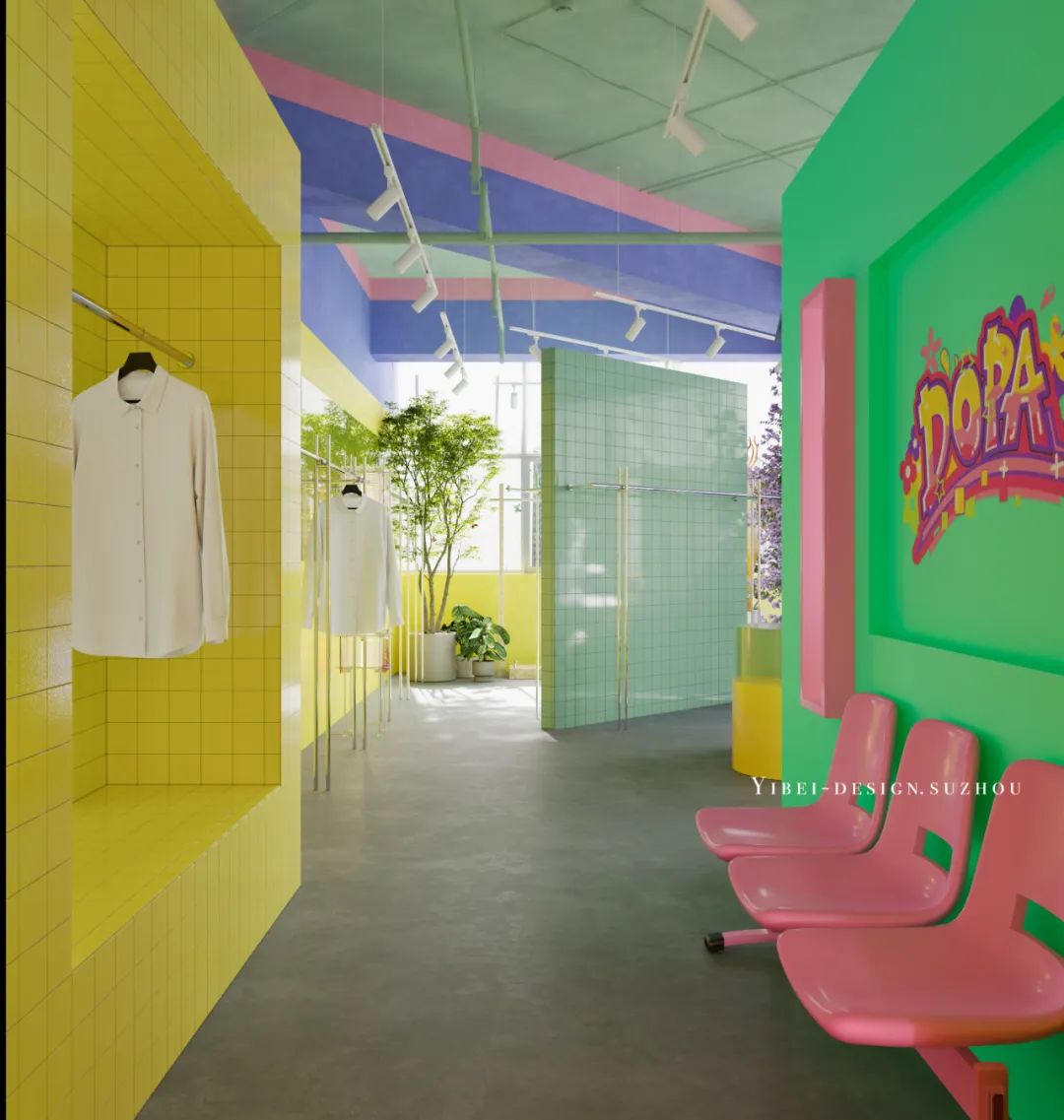 多巴胺的暴动色阶 商业空间设计丨YIBEI DESIGN SUZHOU-13