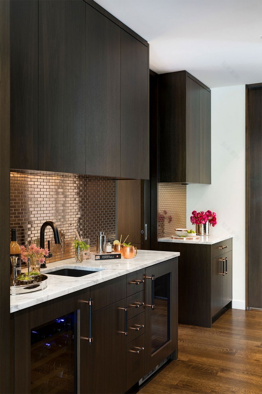 明尼苏达州太阳鱼湖现代湖景宅-11