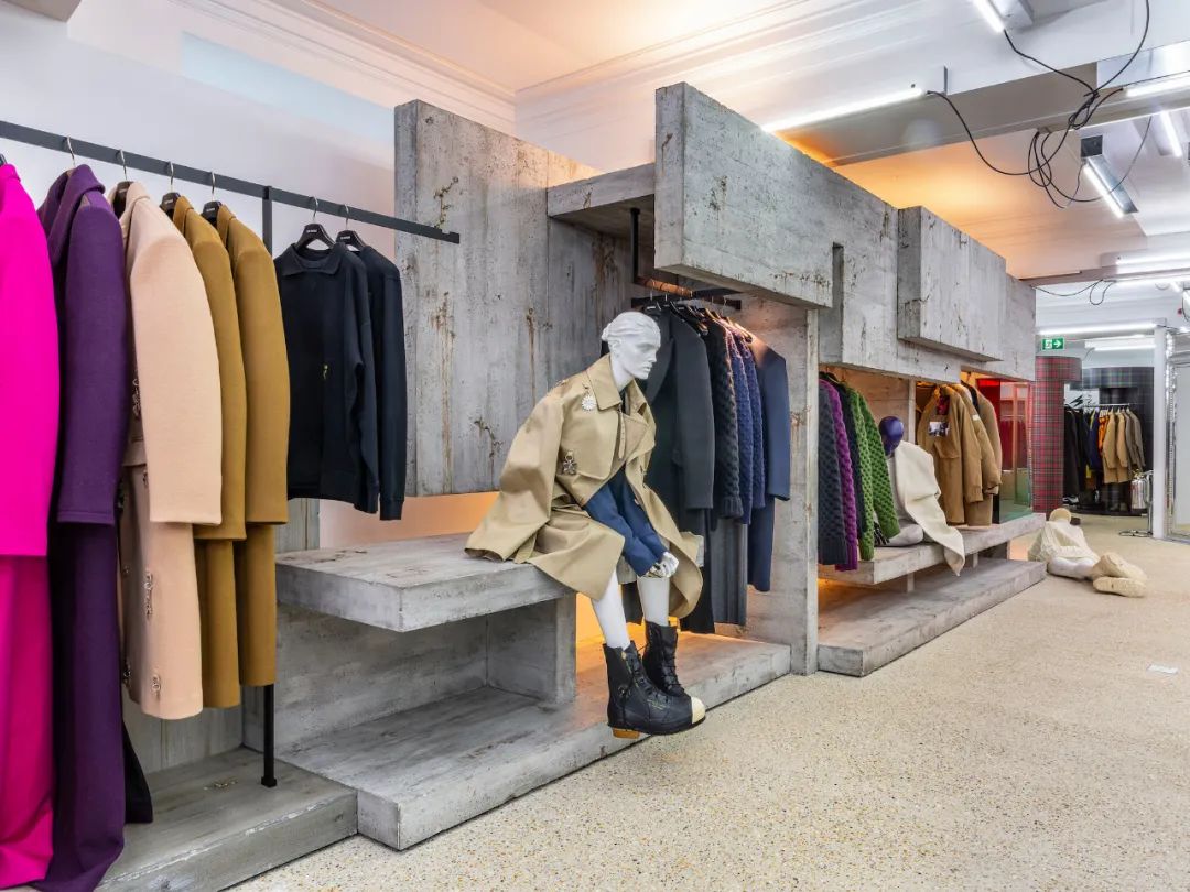 混凝土风服装店丨比利时丨Glenn Sestig Architects-25