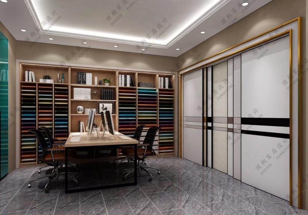 新一新全屋定制意式极简轻奢家具展厅-12