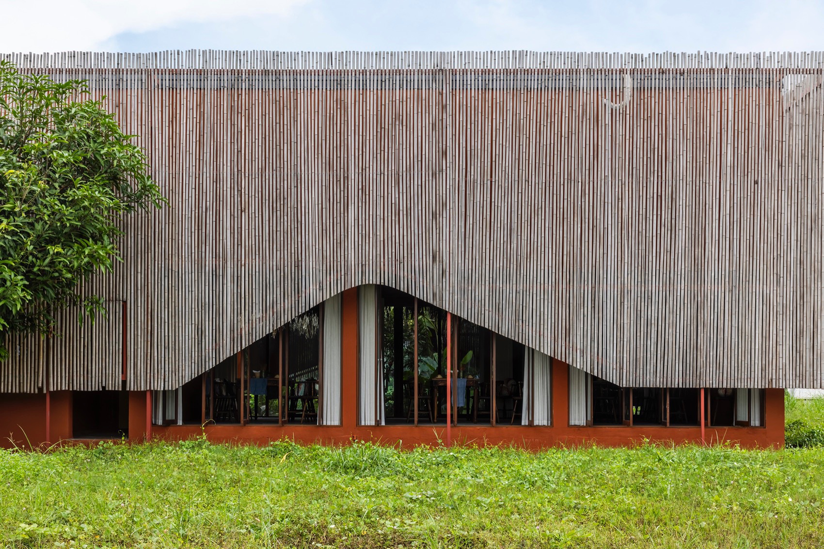 Nhà Tú花园餐厅丨越南丨Long Nguyen Design-9