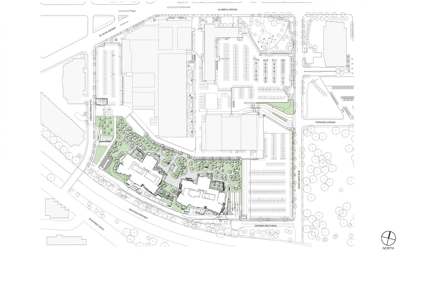 华纳兄弟伯班克总部扩建丨美国-15