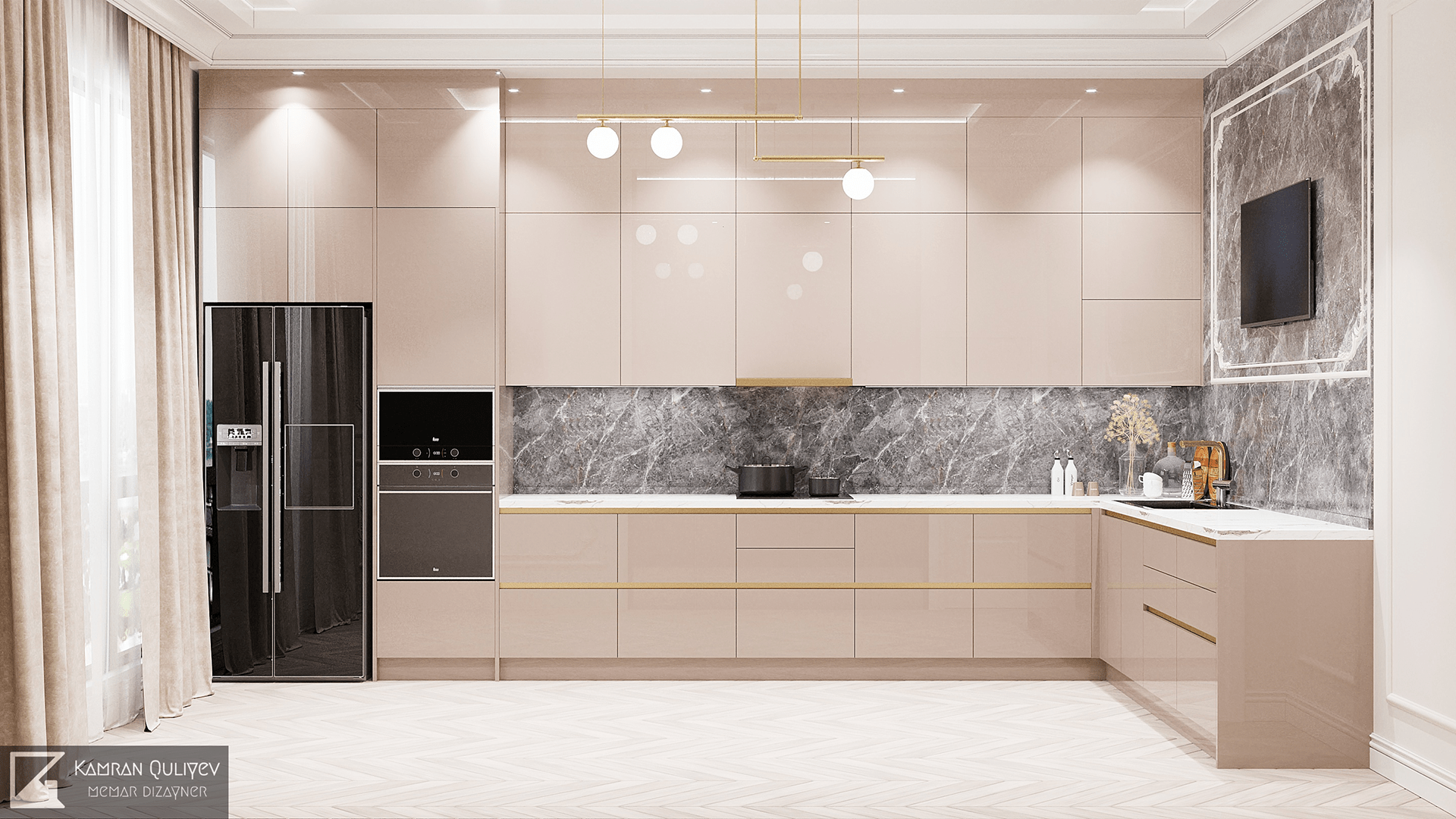 KITCHEN 室内设计丨阿塞拜疆丨Kamran Guliyev-19