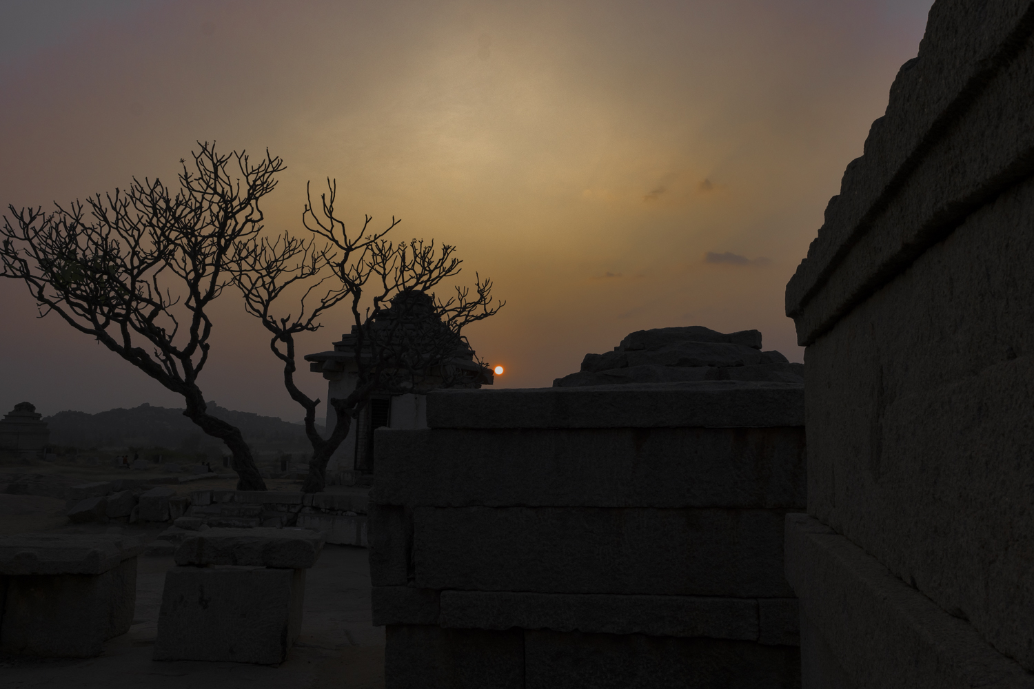 哈皮的黎明与黄昏丨印度-20