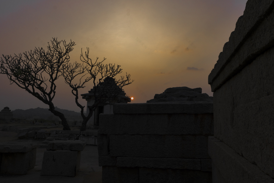 哈皮的黎明与黄昏丨印度-20