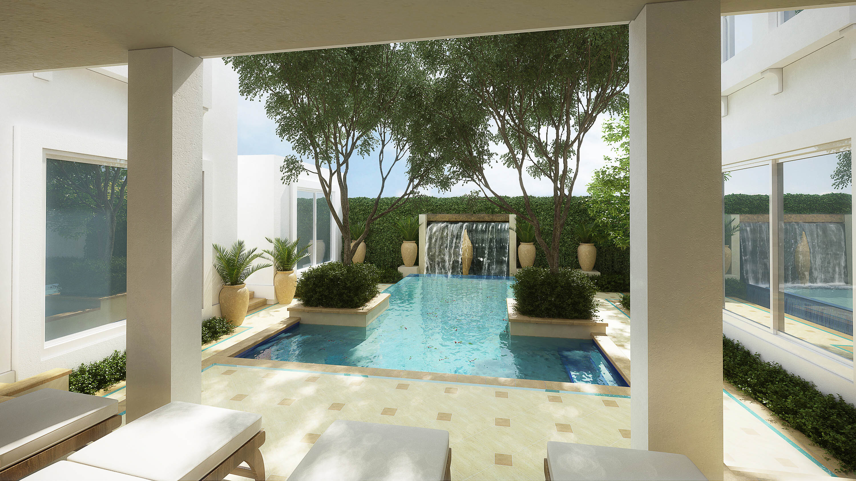 沙特阿拉伯现代住宅设计，融入伊斯兰文化元素-40