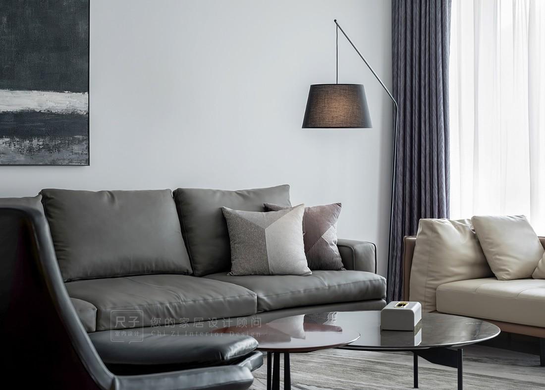 深圳掬月半山简约风格室内设计-12