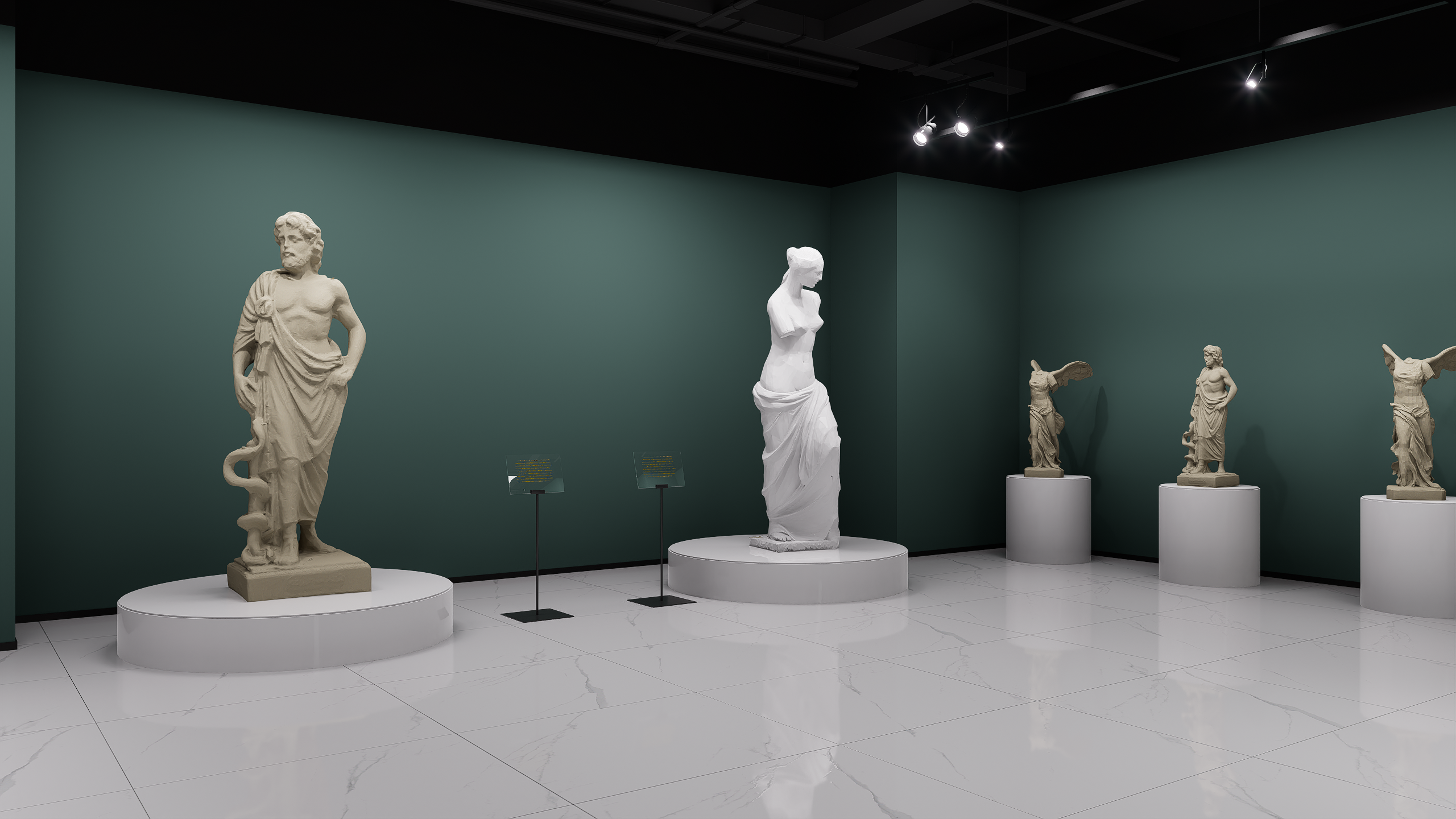 雕塑馆艺术美术馆-2