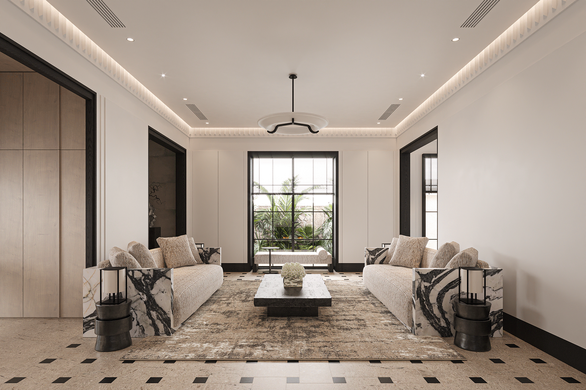 LIVINGROOM - VINHOMES HARMONY-5