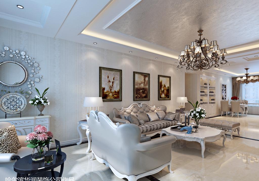 
华润装饰金色江湾116㎡设计装修方案 -3