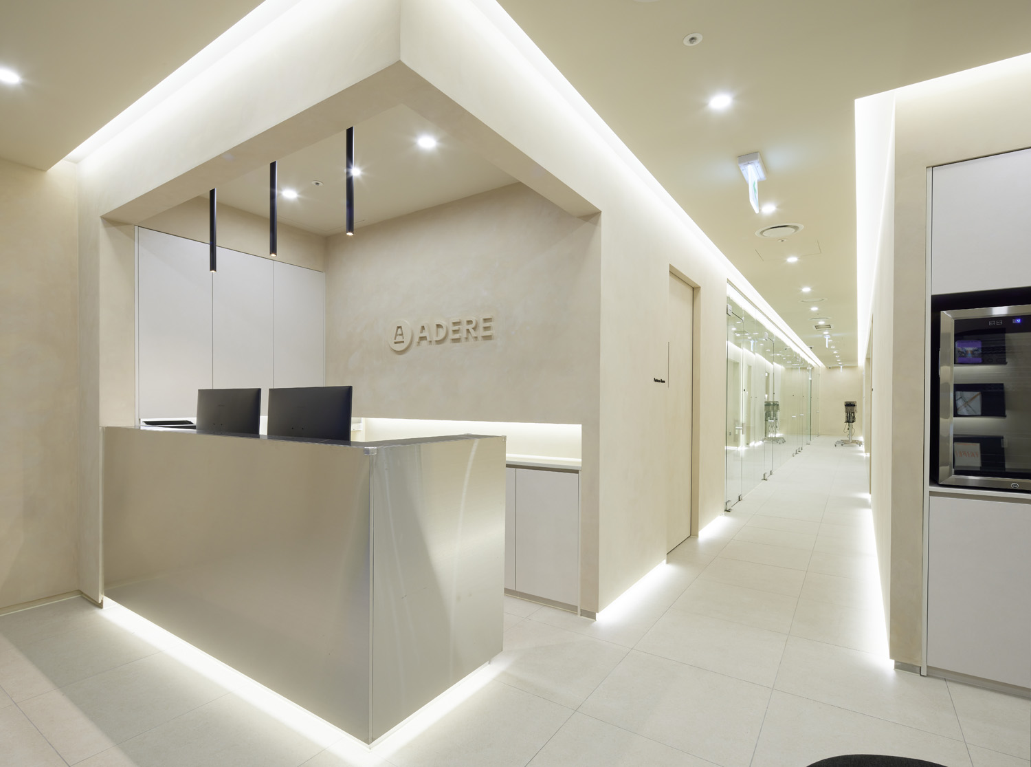 高级白光设计，73 平共享美容室-2