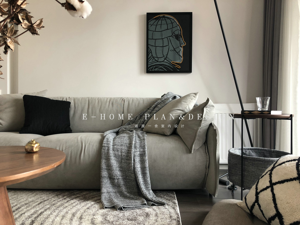 全南向三居室改造 | 通透阳光的禅意家居-15