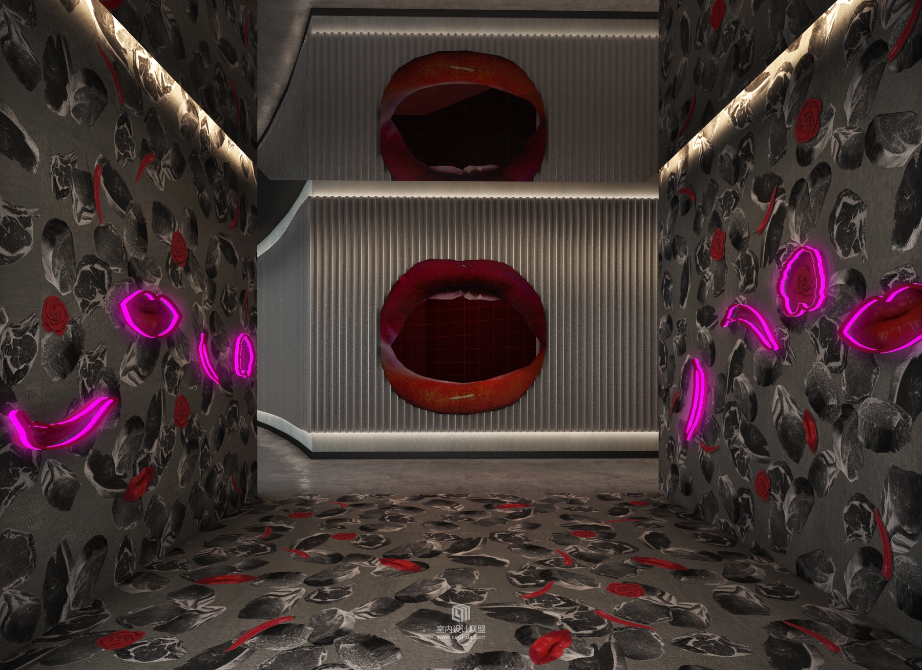 邓家佳打造盘锦 HI 辣火锅,山舍室内设计诠释工业风-21