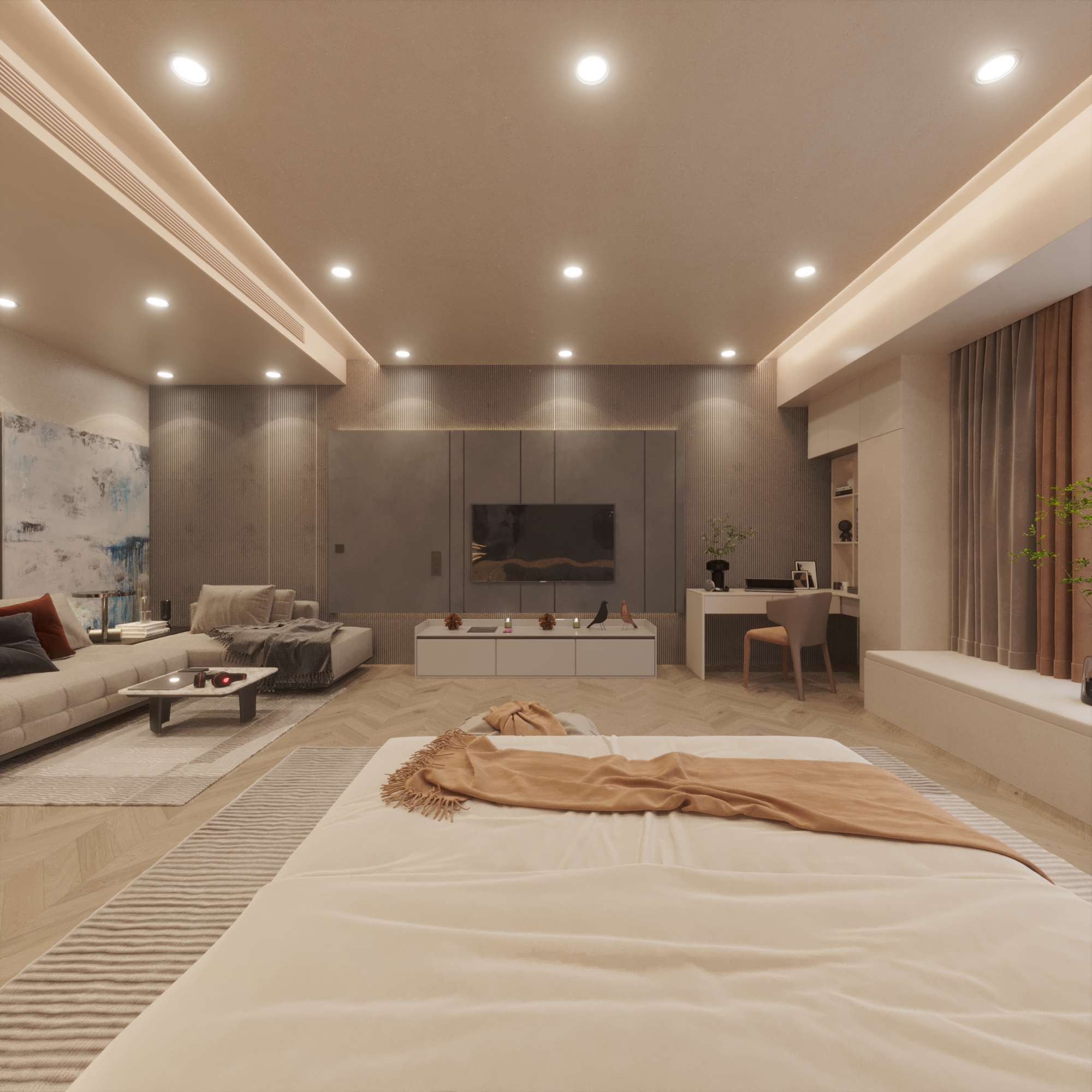 Master Bed Room and Dressing Room-4