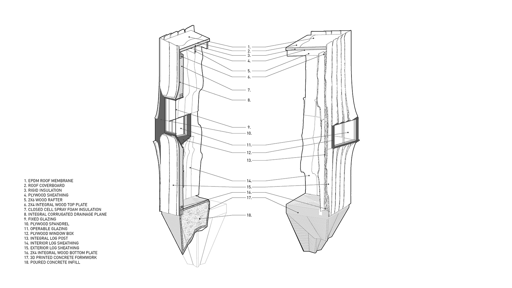 可持续白蜡木小屋丨美国纽约丨HANNAH设计事务所-88