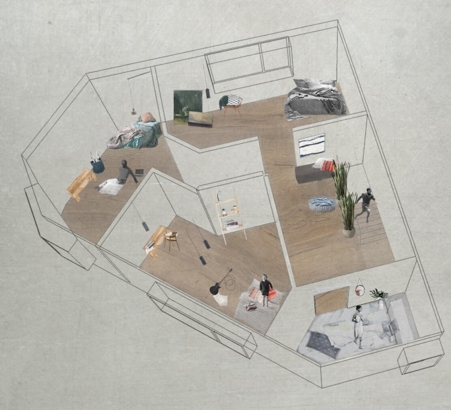 波兹南街角的小巧公寓-14